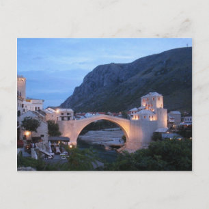 Carte postale Mostar, Bosnie-Herzégovine