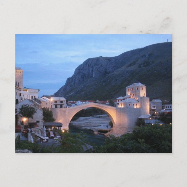 Carte postale Mostar, Bosnie-Herzégovine (Devant)