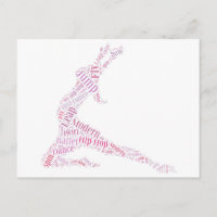 Mot de danse Cloud rose