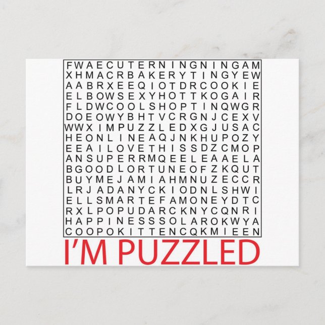 Carte Postale mot de recherche puzzle02 (Devant)