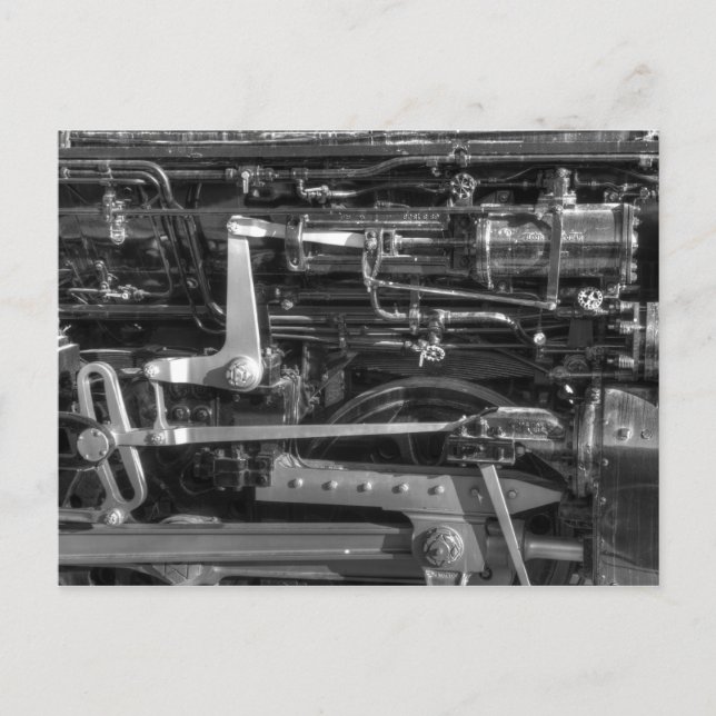 Carte Postale Moteur à vapeur (Devant)