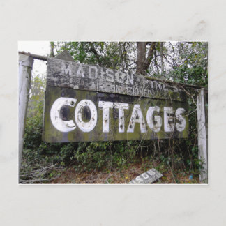 Carte Postale Moteur abandonné