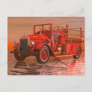 Carte Postale Moteur antifeu