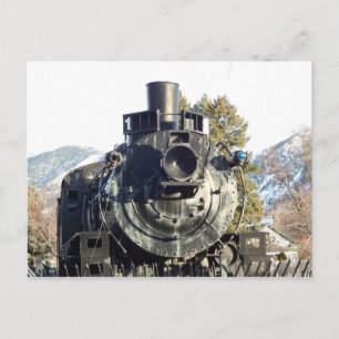 Carte Postale Moteur de train