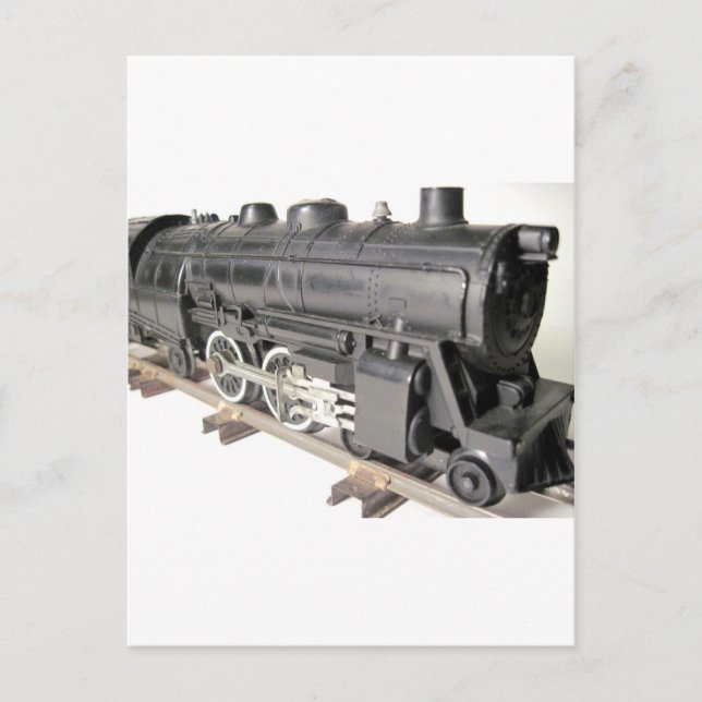 Carte Postale Moteur de train modèle (Devant)