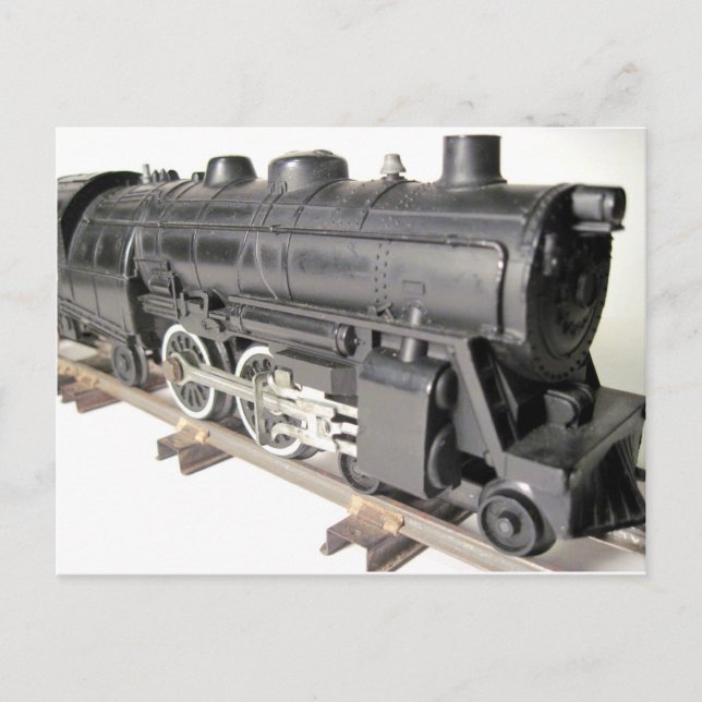 Carte Postale Moteur de train modèle (Devant)