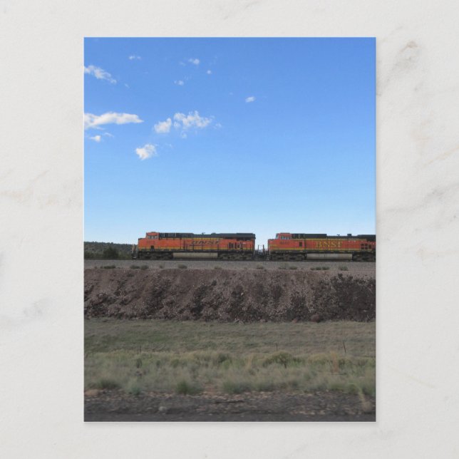 Carte Postale Moteurs de train (Devant)