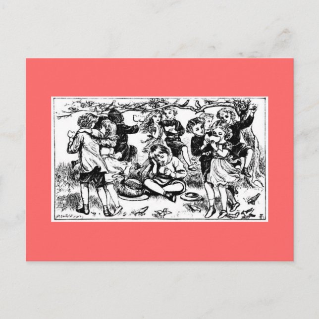 Carte postale Mother Goose (Devant)