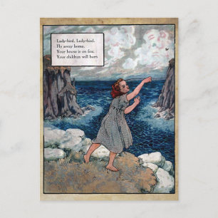 Carte Postale mother goose nursery rhys 5