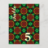 Motif Abstrait Floral Moderne Bohème Élégant #504
