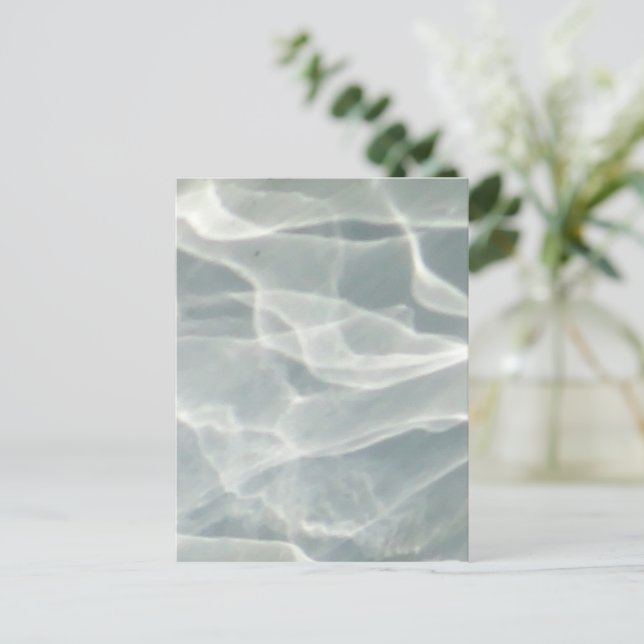 Carte Postale Motif abstrait moderne (Debout devant)