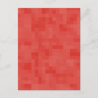 Carte Postale Motif Abstrait rouge.