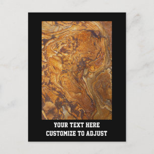 Carte Postale Motif abstrait Sandstone