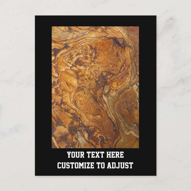 Carte Postale Motif abstrait Sandstone (Devant)