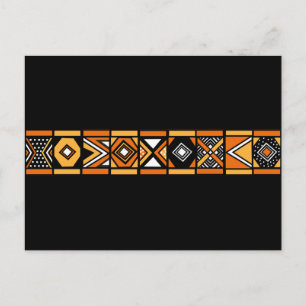 Carte Postale Motif africain