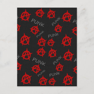 Carte Postale Motif anarchique