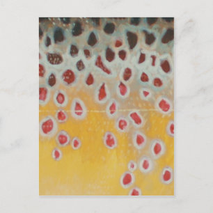 Carte Postale Motif Brown