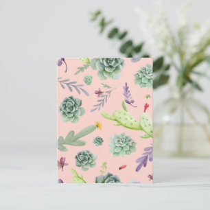 Carte Postale Motif Cactus 8