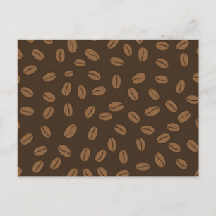 Carte Postale Motif café