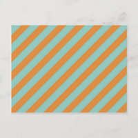 Motif de bandes diagonales bleues et orange amusan