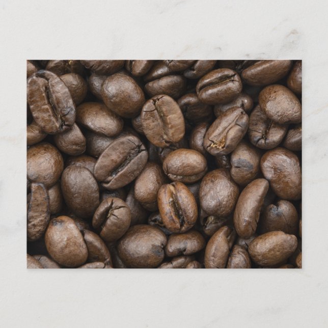 Carte Postale Motif de café (Devant)