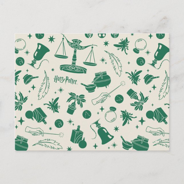 Carte Postale Motif de club de classe HOGWARTS™ (Devant)