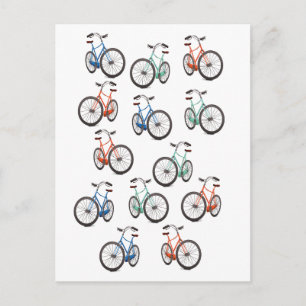Carte Postale Motif de cycle