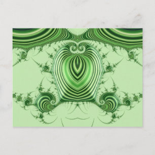 Carte Postale ~ Motif de design 3D ~ Greens de Noël ~
