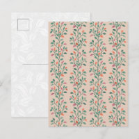 Motif de feuille élégant botanique moderne sur fon