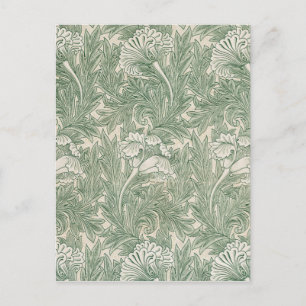 Carte Postale Motif de fleurs, William Morris