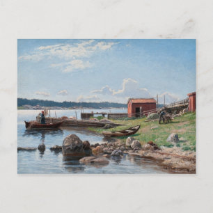 Carte postale "Motif de Jutholmen" d'Abrahamsson