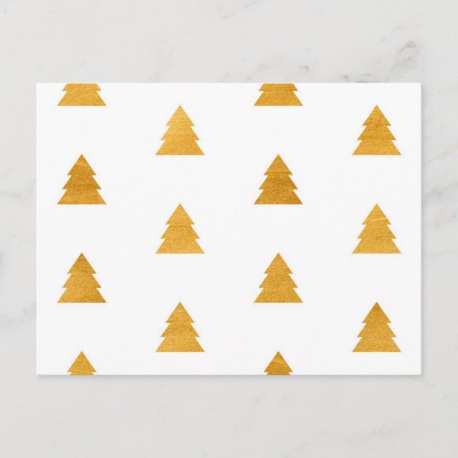 Carte Postale Motif de Noël (Devant)