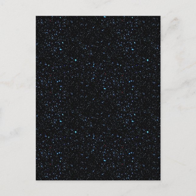 CARTE POSTALE MOTIF DE STAR : STARRY NIGHT ! (Devant)