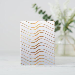 Carte Postale Motif d'or 3