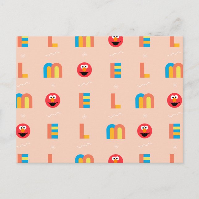 Carte Postale Motif Elmo moderne (Devant)