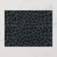 motif empreinte de léopard gris foncé