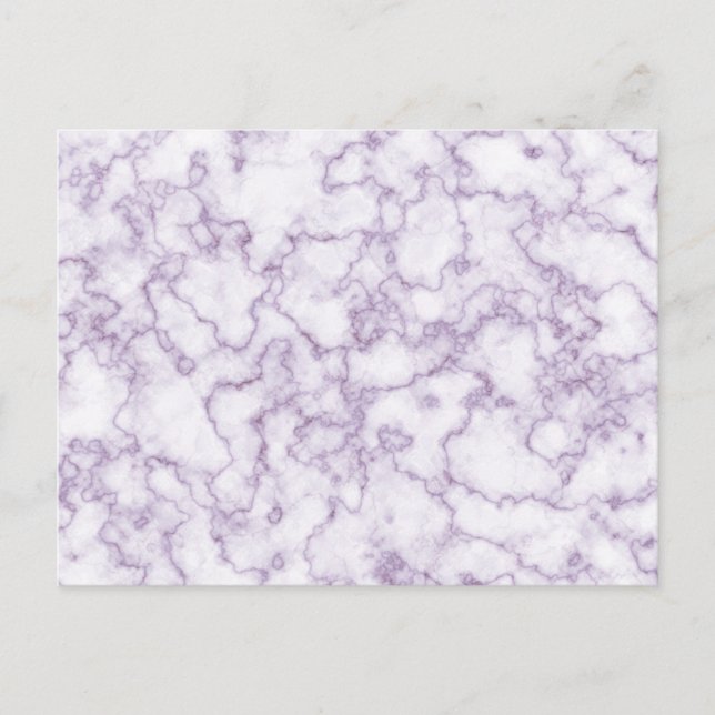 Carte Postale Motif en marbre violet (Devant)