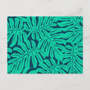 Carte Postale motif feuille