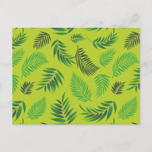 Carte Postale Motif Feuille tropical 12