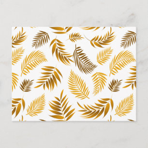 Carte Postale Motif Feuille tropical 22