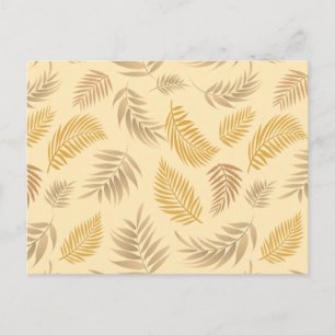 Carte Postale Motif Feuille tropical 6