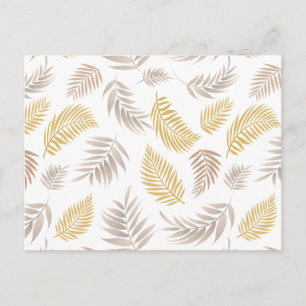 Carte Postale Motif Feuille tropical 7
