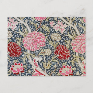 Carte Postale Motif floral vintage, William Morris