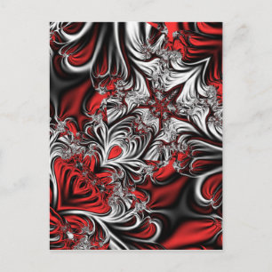 Carte Postale motif fractal