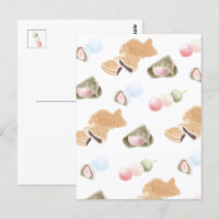 Motif japonais Wagashi