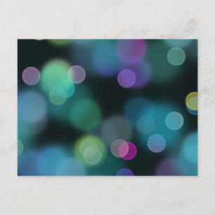 Carte Postale Motif Noël Twilight sur Midnight Blue