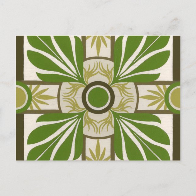 Carte Postale Motif Palm I non incorporé (Devant)