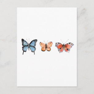 Carte Postale Motif papillon