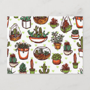 Carte Postale motif plante