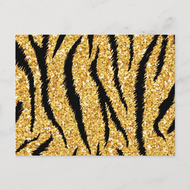 Carte Postale motif poster de animal (Devant)